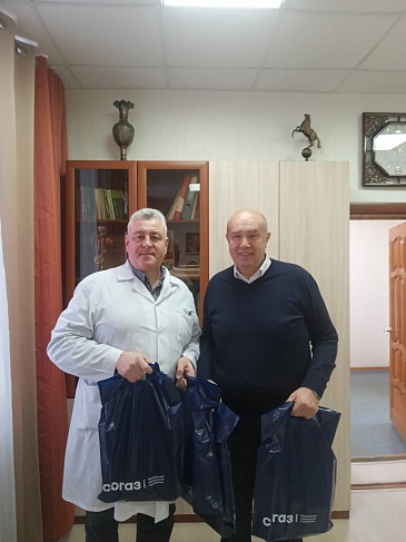 Марийский филиал «СОГАЗ-Мед» поздравил Детскую республиканскую клиническую больницу с Новым Годом, новости, пресс-релизы, статьи, «СОГАЗ-Мед», омс
